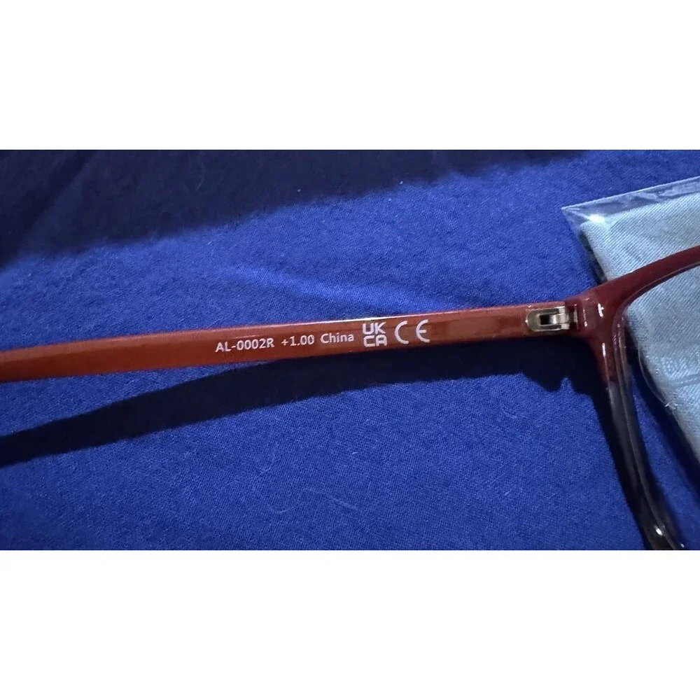 Madison Avenue Square Tortoise Shell +1.0 Reading Glasses New In Box